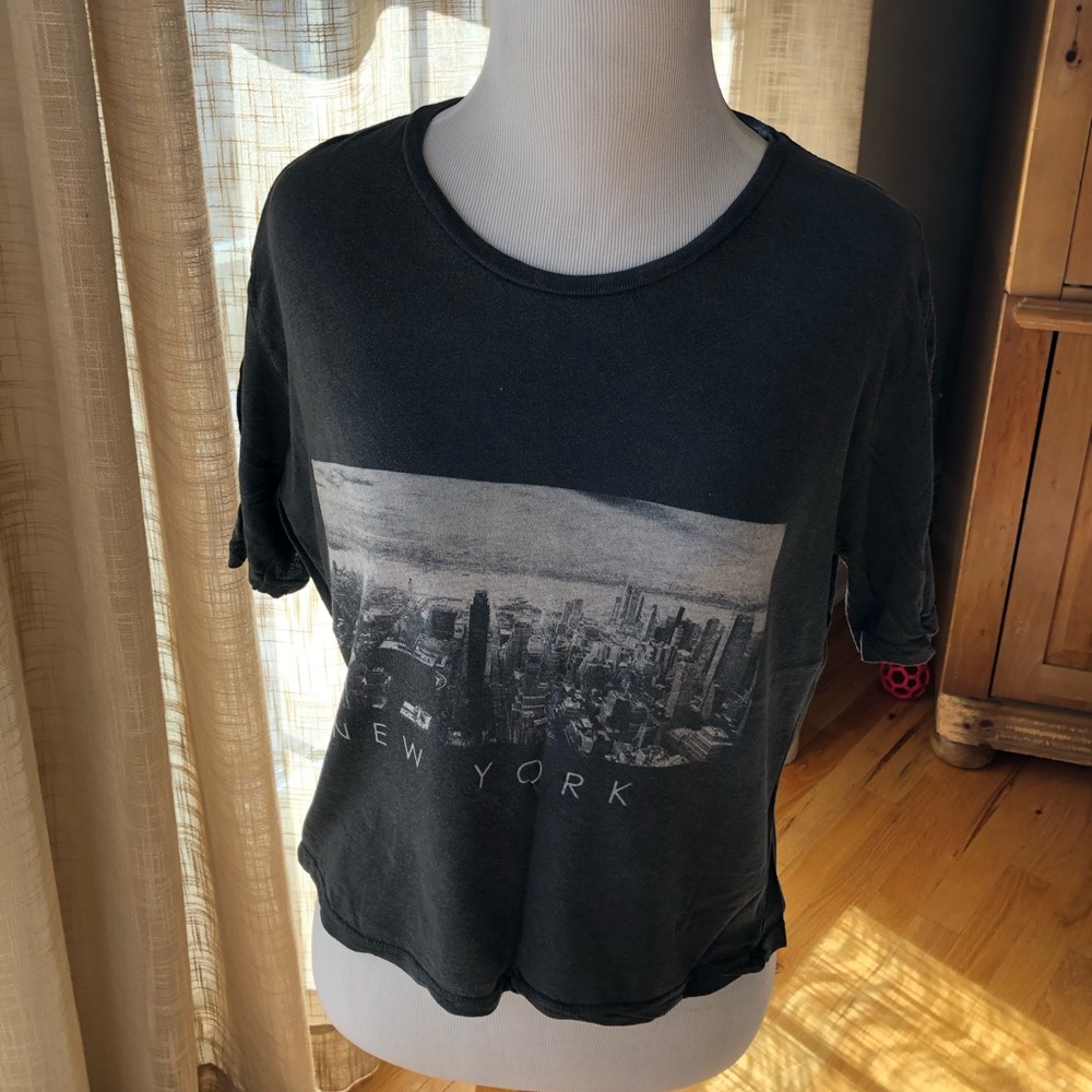 Gray New York City T-shirt